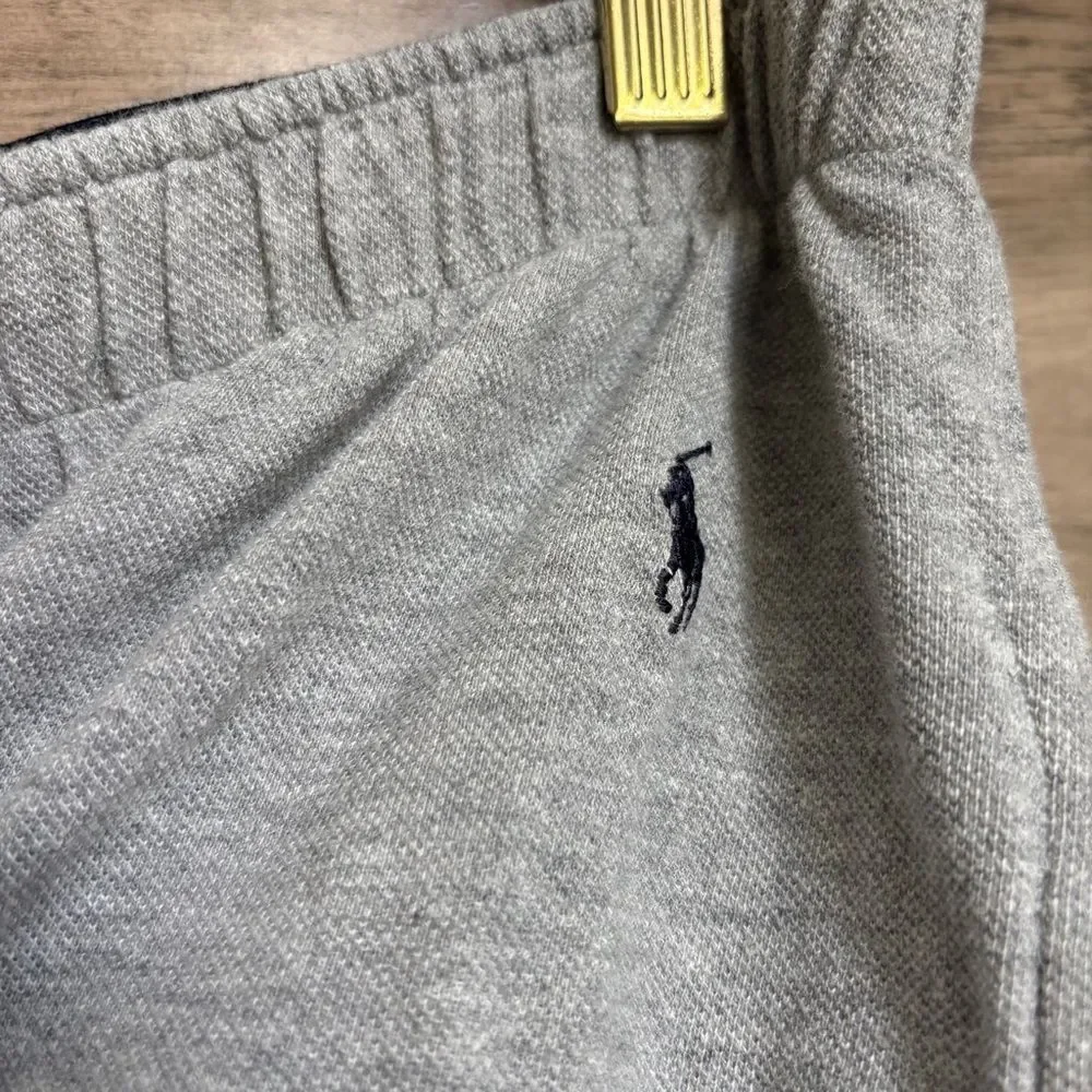 Polo by Ralph Lauren L Gray Pique Pajama Pants Preppy Sporty PJ Leisure Casual